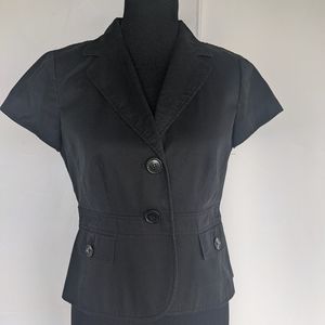 Ann Taylor Black Two Button Jacket - 4